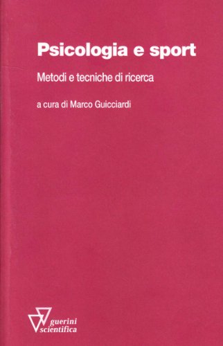 Copertina: “Psicologia e Sport: metodi e tecniche di ricerca”