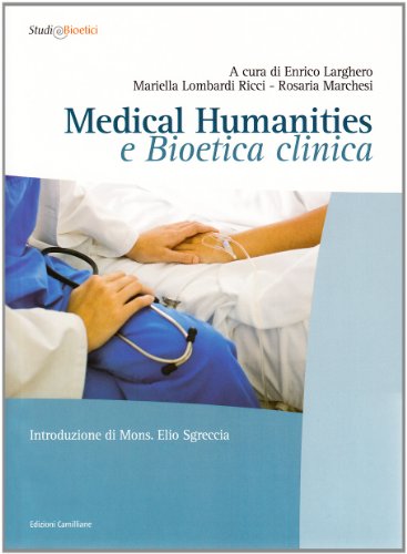 Copertina: MEDICAL HUMANITIES E BIOETICA CLINICA