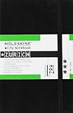 Moleskine City Notebook Zrich Couverture Rigide Noire 9 X 14 Cm