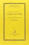 Umori e sentenze (Testi e documenti di letteratura e di lingua)