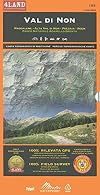 Val di Non. Carta topografica di precisione 1:25.000 n. 155. Ediz. italiana, inglese e tedesca