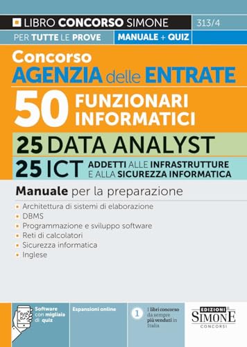 Concorso Agenzia delle Entrate 50 Funzionari Informatici - 25 Data analyst e 25 ICT
