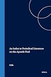 An Index to Periodical Literature on the Apostle Paul