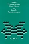 Ancient Egyptian Literature: History and Forms (Probleme Der Agyptologie, Bd 10)