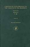 A Bilingual Concordance to the Targum of the Prophets: Kings (I) (Bilingual Concordance to the Targum of the Prophets) (
