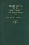 Textcorpus und Wörterbuch : Aspekte zur ägyptischen Lexikographie