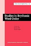 Studies In Brythonic Word Order