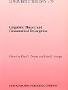 Linguistic theory and grammatical description