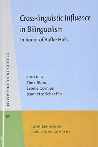 Cover of Cross-Linguistic Influence in Bilingualism