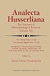 The Moral Sense in the Communal Significance of Life (Analecta Husserliana)