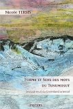 Forme Et Sens Des Mots Du Tunumiisut Lexique Inuit Du Groenland Oriental Lexiquetunumiisutanglaisdanois