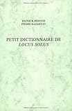 Petit Dictionnaire De Locus Solus