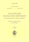 Dictionnaire des racines sémitiques ou attestées dans les langues sémitiques