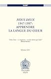 Nous Deux 1947 1997: Apprendre La Langue Du C%C5%93ur