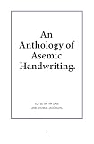 An Anthology Of Asemic Handwriting