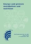 Energy and Protein Metabolism and Nutrition (EAAP Scientific Series)