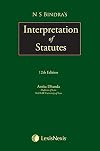N S Bindra's Interpretation of Statutes, 12th Ed, 2017