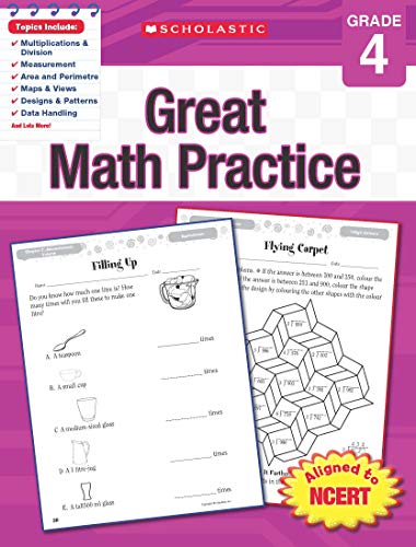 Cover of Great Math Practice Grade 4