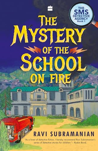 Mystery of the School on Fire book cover
