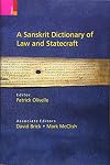 A Sanskrit Dictionary of Law and Statecraft