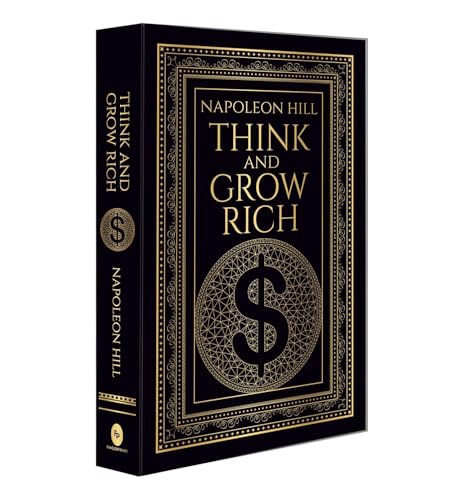 Think and Grow Rich by Napoleon Hill book cover