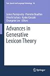 Advances in generative lexicon theory