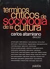 Terminos Criticos de Sociologia de La Cultura / The Country and the City