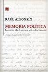 Memoria política : transición a la democracia y derechos humanos
