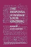 The Responsa Of Professor Louis Ginzberg