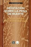 Meditacion sobre la pena de muerte (Filosofa)