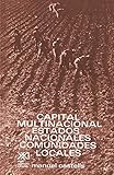 Capital Multinacional Estados Nacionales Y Comunidades Locales Multinational Capital National States And Local Communities