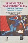 Desafíos de la universidad pública : el caso de la Universidad Autónoma de Sinaloa