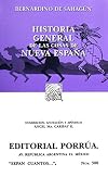 Historia General De Las Cosasde La Nueva España