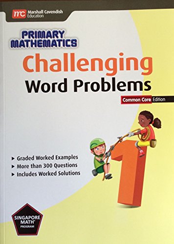 Challenging Word Problems (Common Core Ed.): Grade 1 cover