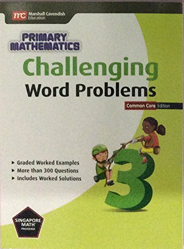 Challenging Word Problems (Common Core Ed.): Grade 3 cover