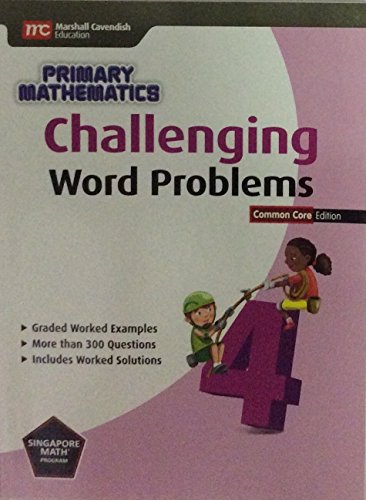 Challenging Word Problems (Common Core Ed.): Grade 4 cover
