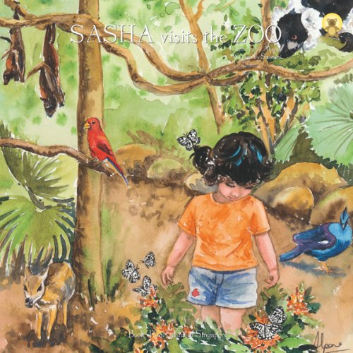 Sasha Visits the Zoo book cover