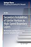 Secondary Instabilities of GΓΆrtler Vortices in High-Speed Boundary Layers : Mechanisms and Flow Control on Laminar-Turbulent Transition
