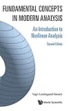 Fundamental Concepts In Modern Analysis An Introduction To Nonlinear Analysis