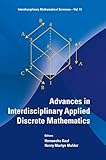 Book title is Advances in interdisciplinary applied discrete mathematics