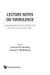 Lecture notes on turbulence lecture notes from the NCAR-GTP summer school, June 1987