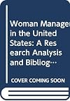 Woman Manager in the United States: A Research Analysis and Bibliography