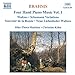 Song 15 Neue Liebeslieder Waltzes Op. 65a: All All You Say to Me You Flatterer Is In Vain by Johannes Brahms on Brahms: Four Hand Piano Music, Vol. 1 at Amazon