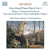 Four hand piano music. Vol. 1 : Waltzes ; Schumann variations ; Souvenir de la Russie ; Neue Liebeslieder waltzes