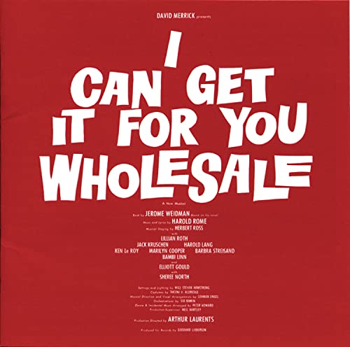 I Can Get It For You Wholesale: Original Broadway Cast Recording