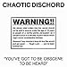 Song 16 Pints Beatiful by Chaotic Dischord on You've Got to Be Obscene to Be Heard at Amazon