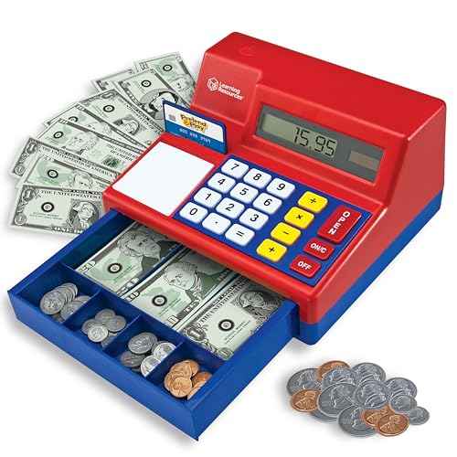Learning Resources Pretend & Play Calculator Cash Register