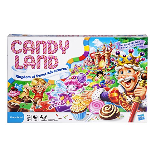 Hasbro Gaming Candy Land Kingdom of Sweet Adventures Board Game for Kids, Ages 3 &amp; Up (Amazon Exclusive)HUES and CU