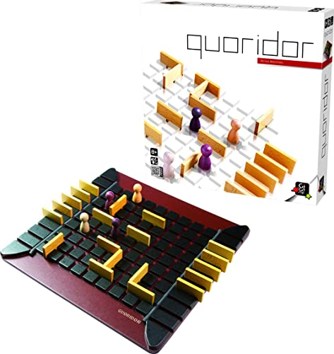 Quoridor - Over 1 Million Sold! Mensa Select Winner | Wooden Abstract Strategy Game for Adults and Families | Ages 8+ | 