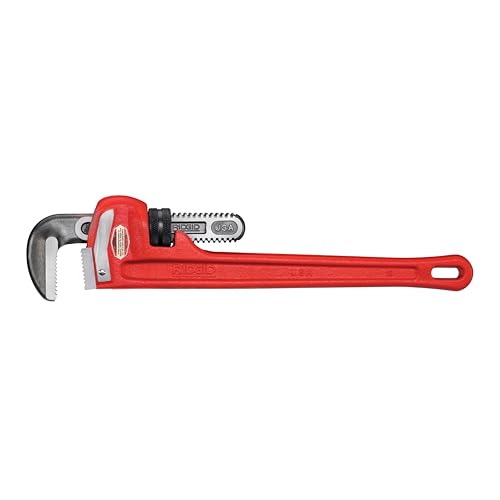 RIDGID 31025 Model 18 Heavy-Duty Straight Pipe Wrench 18-Inch